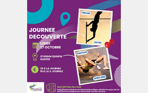JOURNEE DECOUVERTE - PERCHE & HAUTEUR
