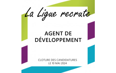La Ligue recrute un Agent de développement
