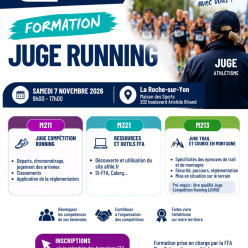 Formation Juge Running à La Roche-sur-Yon