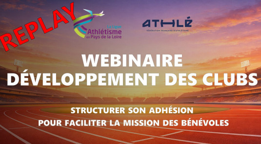 Replay Webinaire Structurer ses adhésions club